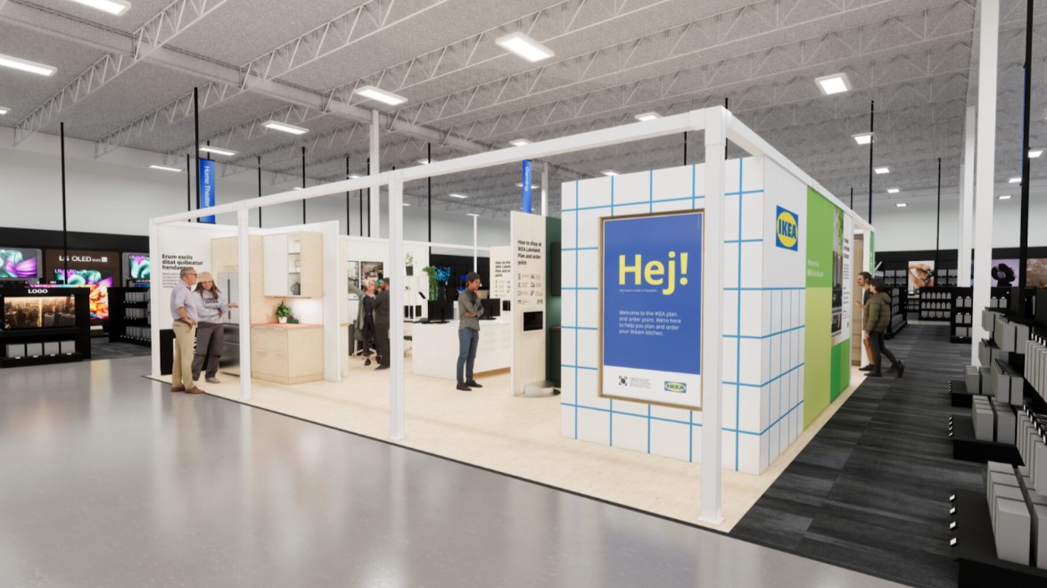 endetail_llc's tweet image. Your next Best Buy run could end with a new kitchen… IKEA is moving in.

Learn about the IKEA x Best Buy collaboration launching this fall at retailtouchpoints.com/features/news-….

#retaildesign #ikeahome #bestbuy #retailinnovation #customerjourney #storedesign #retailstrategy