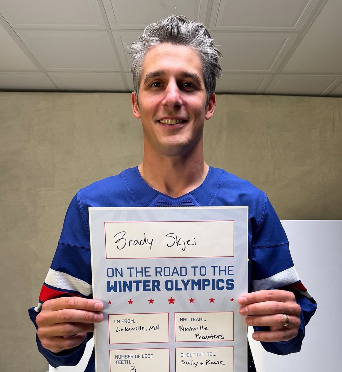 having a full head of gray hair when that 31st birthday cake is barely even cold yet what a divine anomaly he was born with the dilf gene