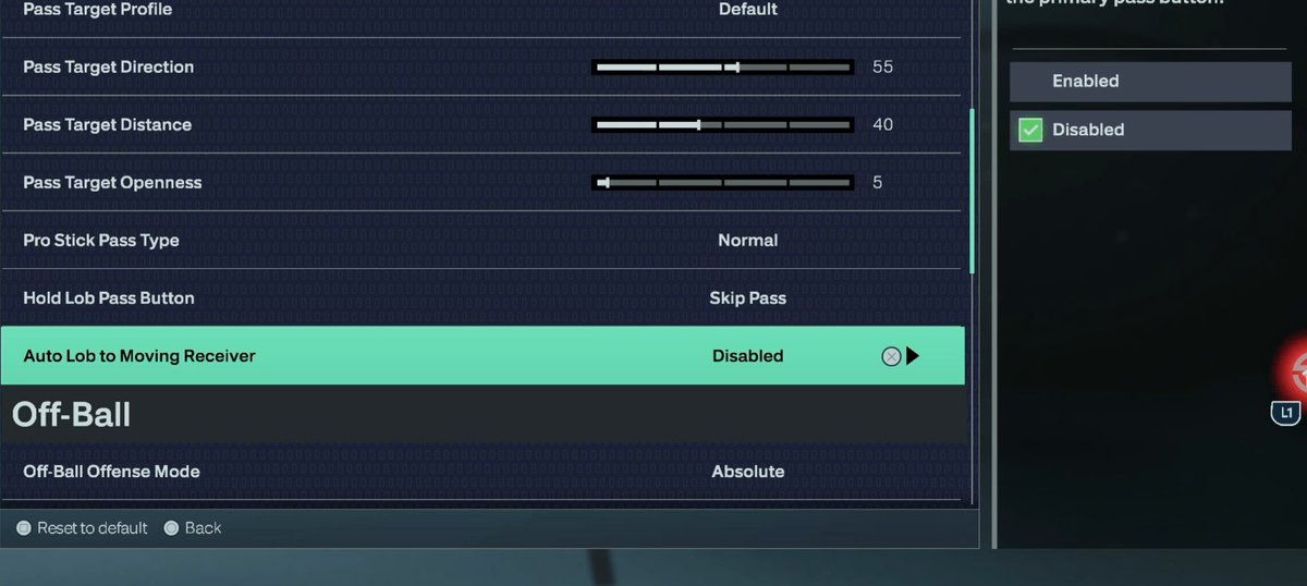 If your passes are feeling slow on NBA 2K26 particularly when hitting slips make sure you disable this setting ✅
Makes a huge difference #NBA2K26