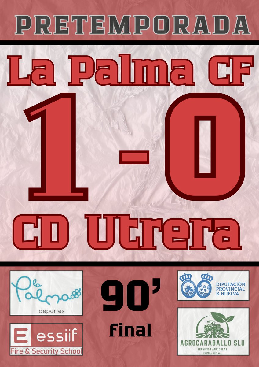 Gran encuentro el disputado hoy en el Municipal, con un ambiente espectacular y fútbol del bueno. El trofeo se queda en casa tras un gran esfuerzo del equipo. Agradecemos al CD Utrera su participación y les deseamos mucho éxito en la temporada.