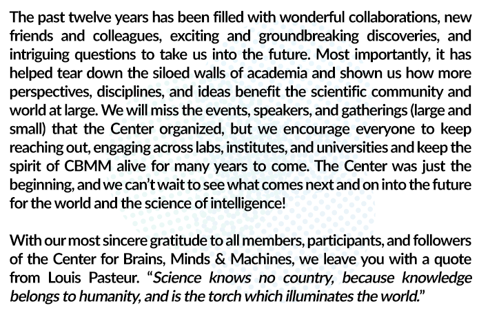 The Center for Brains, Minds &amp; Machines [2013-2025]