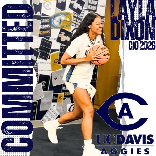 Congratulations to <a href="/LaylaDixon19/">Layla Dixon</a> on her commitment to <a href="/ucdaviswbb/">UC Davis Women’s Basketball</a> #onetwostars <a href="/NikeGirlsEYBL/">Nike Girls EYBL</a> <a href="/sabrina_i20/">Sabrina Ionescu</a>