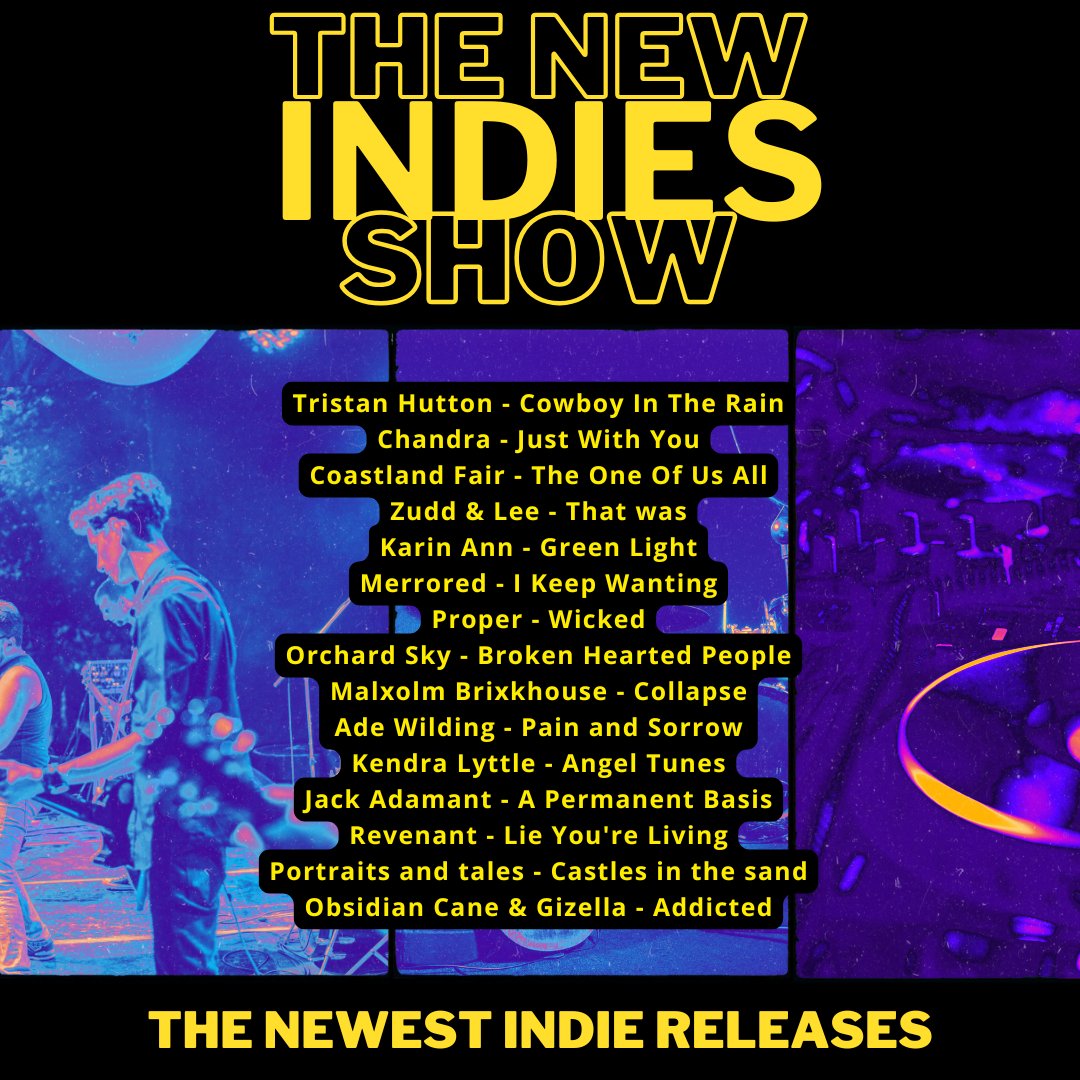 catorwebradio's tweet photo. #NowPlaying #NewIndies
#TristanHutton
#Chandra via @Emma_Scott
#Coastland Fair
#ZuddAndLee
#KarinAnn
#Merrored
@ivobonf
@OrchardSkyBand
@UTTband
@ade_w17
#KendraLyttle
@jackadamant
#Revenant
@PortraitsTales
#ObsidianCane https://t.co/I7aV0XNPeg