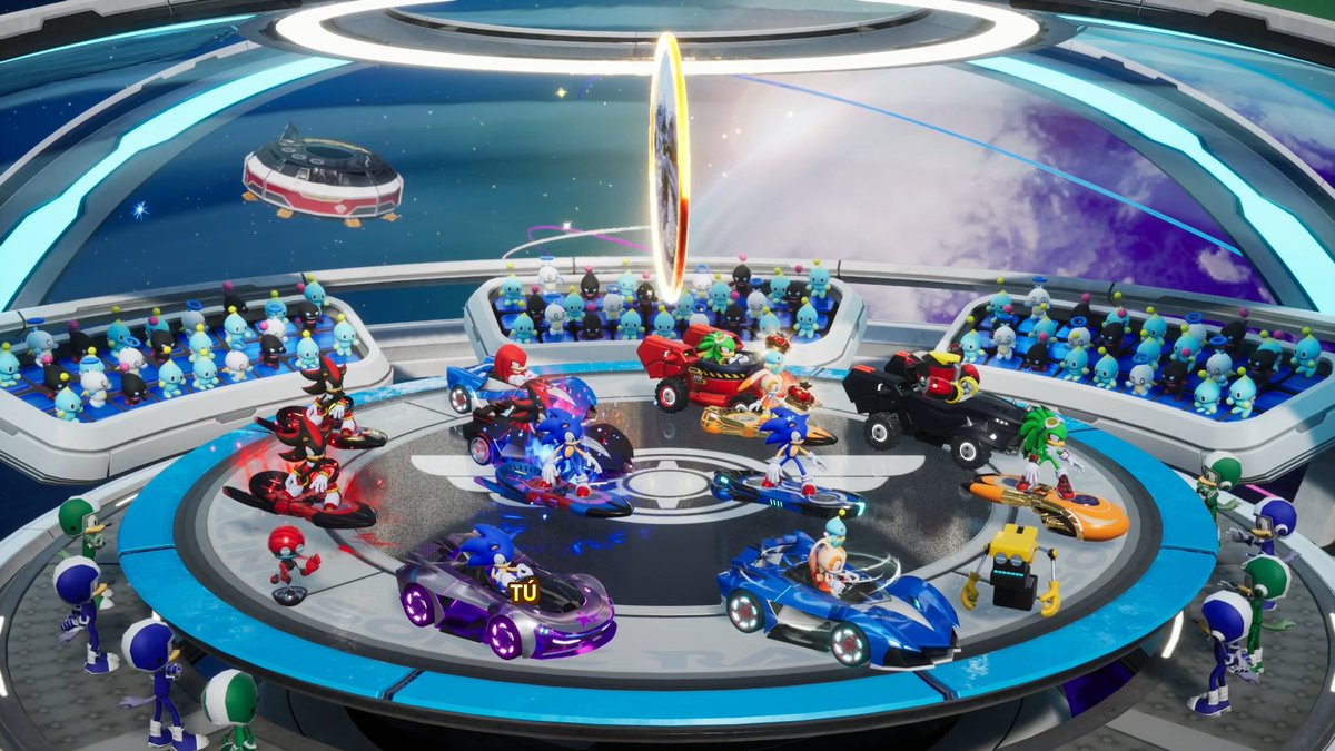 #CONTRINEWS
Por si habían dudas, Si, se podrá crear una sala privada de hasta 12 jugadores en el juego final #SonicRacingCrossworlds