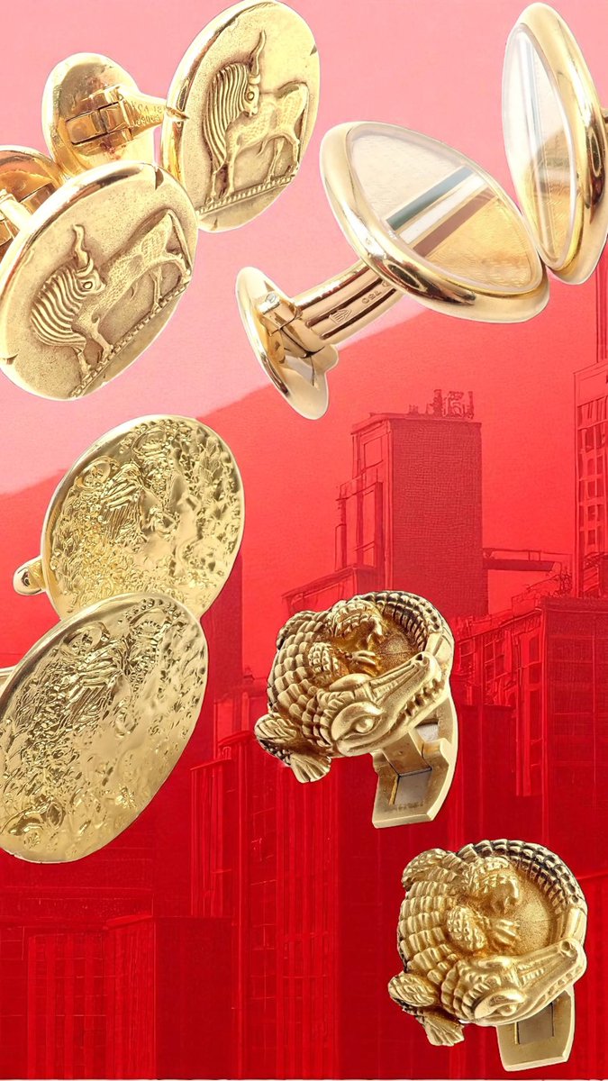 FORTROVE's tweet image. 💎 Labor Day glow-up? Yes, please.
Vintage Dior &amp;amp; Van Cleef cufflinks = timeless flex.
✨ Make your best offer today 👉 Fortrove.com

#LaborDayStyle #LuxuryMen #Dior #VanCleef

mailchi.mp/fortrove/labor…