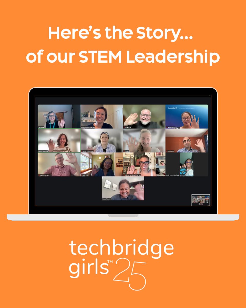 techbridgegirls's tweet image. Our Board of Directors had a true “Brady Bunch” moment at their latest virtual meeting, showing how STEM leadership &amp;amp; collaboration can happen anywhere.

#TechbridgeGirls #GirlsInSTEM #STEMLeadership