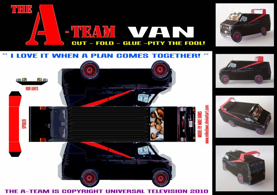 I love it when a van comes together!
