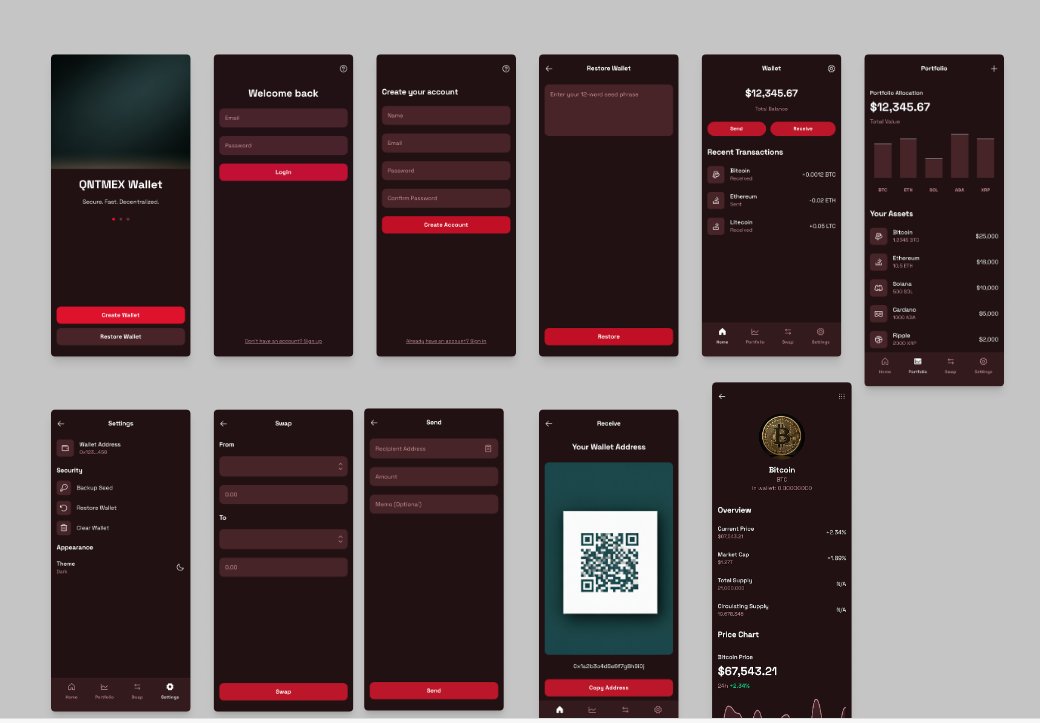 theaetherbyte's tweet image. Designed this Mobile App UI for A Crypto Wallet application 

How is it? DM 📩 let me add your project to my portfolio