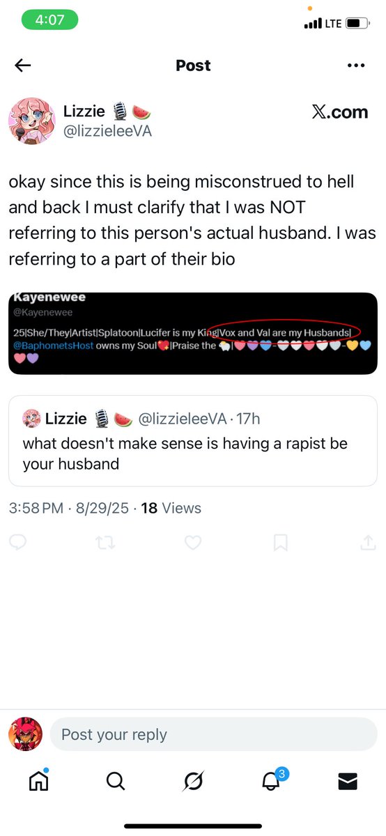 No fuckin shit 
I and many others knew what you were referring to
I literally had a whole vent about us SA survivors not being treated well when we see Val as a comfort character 
You just proved my point