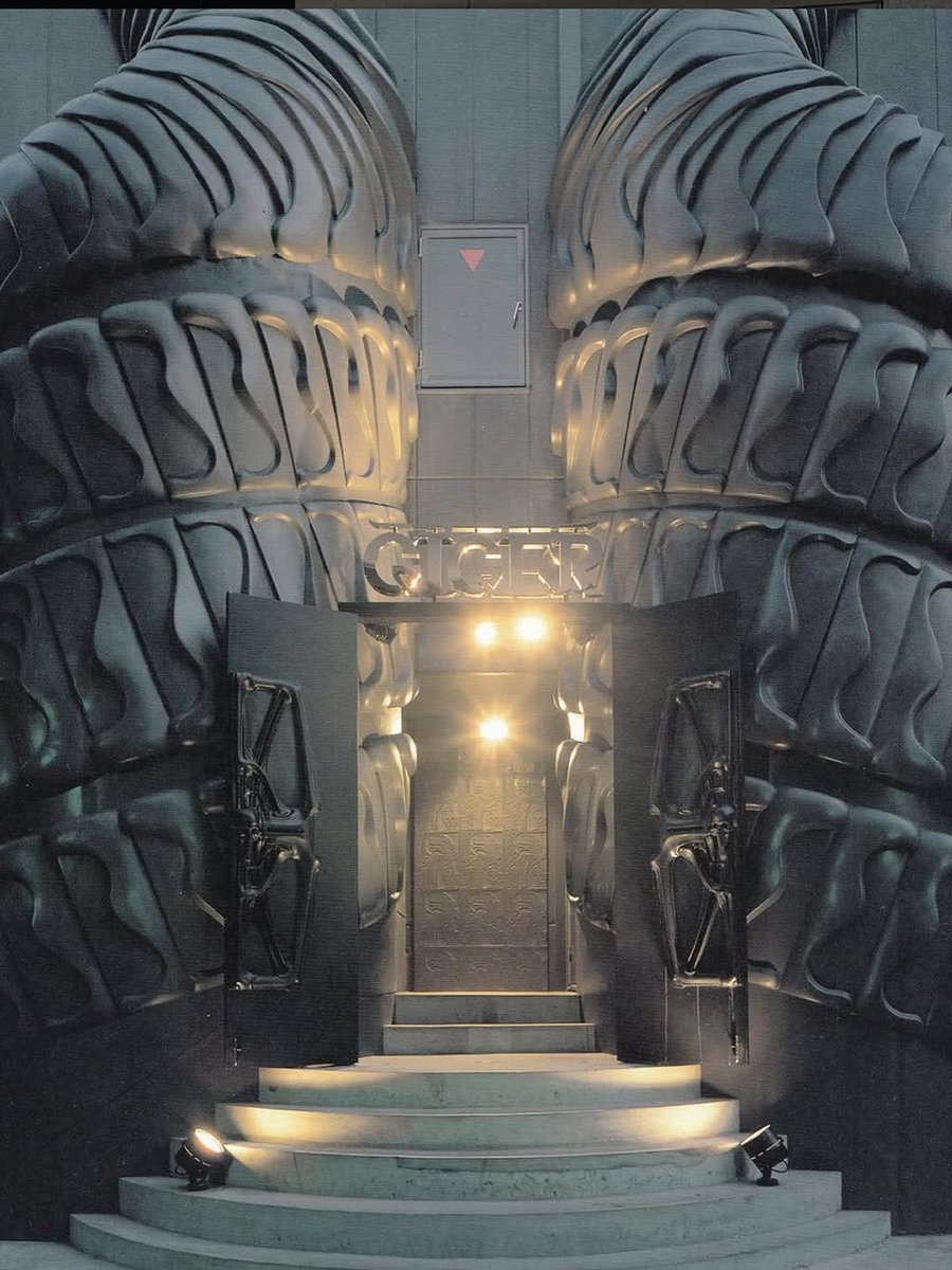 One of the saddest thing ever was the demolition of the H. R. Giger bar in Tokyo in 1996