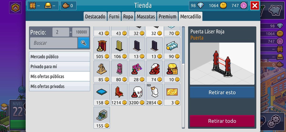 Me causa gracia como este ser llamado .Dave está vendiendo mis rares, los que me timo hace un año por según mantener su agencia “FOREX” ya que según los vendió en esa época y según me dijo que no tenía ni uno 

<a href="/HabboFunasES/">HabboFunas</a> 

¡ABRO HILO!