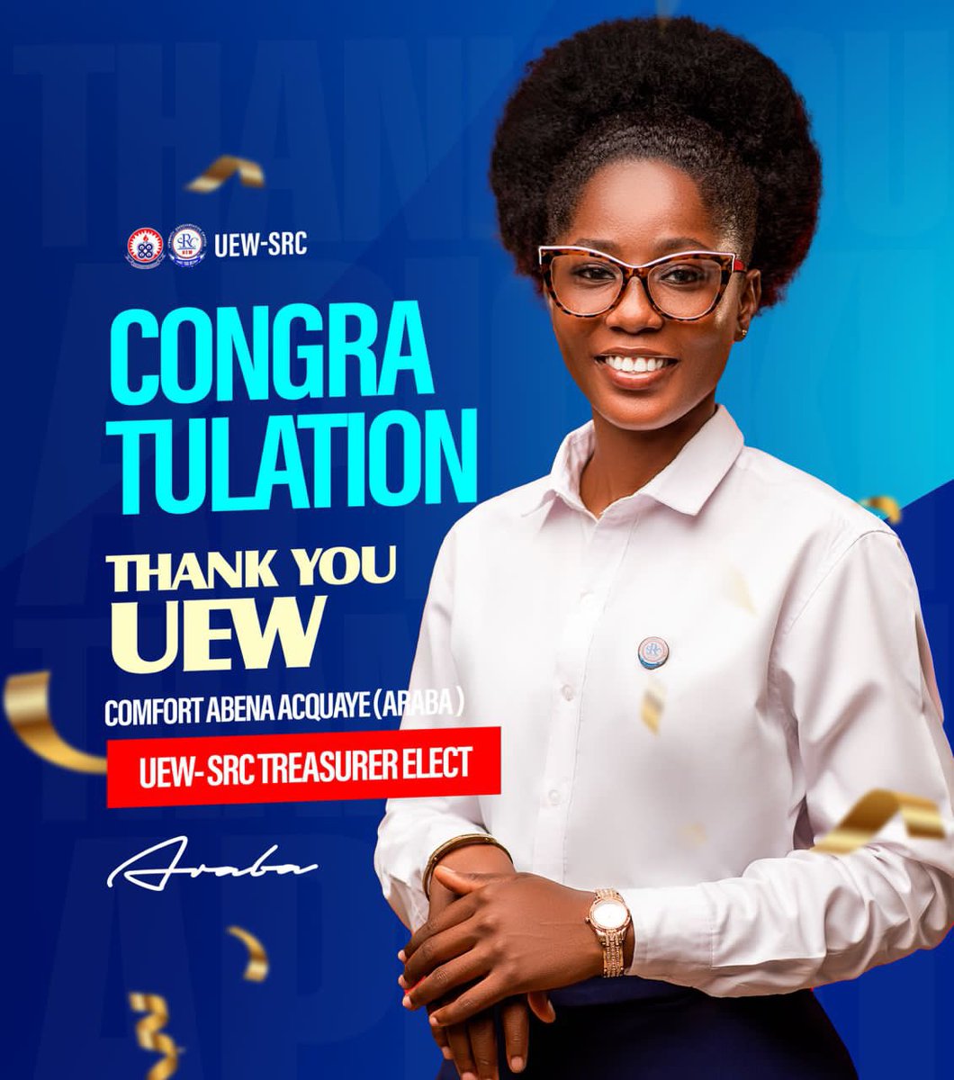 Thank you, UEW, for your trust and support. I'm looking forward to serving you and making a difference.

Thank You.