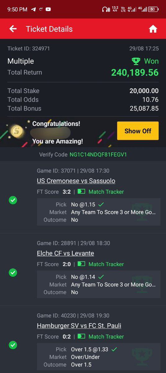 BETTING HUB ⭐️🫵🏽 (@bettinghubgames) on Twitter photo 10 ODDS BOOOOOOM ON SPORTYBET ✅✅✅✅✅
CONGRATULATIONS IF YOU ARE PLAYED 🔥🥂
WE GO AGAIN 💥🍀
TELEGRAM : t.me/BettingHub1
<a href="/Ada_Daddyya/">Ada B 💕</a> <a href="/alukoboy_/">Siir Aluko</a> <a href="/CHIZZY_BB/">CHIZZY_BB</a> <a href="/Claxiquecal/">CLAXIQUE 💰💰🍀🍀</a> <a href="/pink_girrll/">Callista Roseline Morire</a> <a href="/Daily_booom/">BOOOOOOOOOOOM!!!!!!!</a> <a href="/boomonmymind/">BoomsOnOurMinds</a> 10 ODDS BOOOOOOM ON SPORTYBET ✅✅✅✅✅
CONGRATULATIONS IF YOU ARE PLAYED 🔥🥂
WE GO AGAIN 💥🍀
TELEGRAM : t.me/BettingHub1
<a href="/Ada_Daddyya/">Ada B 💕</a> <a href="/alukoboy_/">Siir Aluko</a> <a href="/CHIZZY_BB/">CHIZZY_BB</a> <a href="/Claxiquecal/">CLAXIQUE 💰💰🍀🍀</a> <a href="/pink_girrll/">Callista Roseline Morire</a> <a href="/Daily_booom/">BOOOOOOOOOOOM!!!!!!!</a> <a href="/boomonmymind/">BoomsOnOurMinds</a>