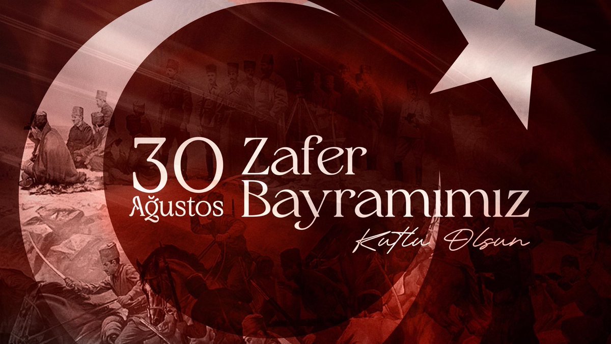 30 Ağustos, öyle bir zafer ki Türk milleti istiklal ve istikbal sevgisini tüm dünyaya ilan etti.  

Bu zaferle birlikte milletimizin gösterdiği azim, kararlılık ve birlik ruhu 103 yıldır devam ediyor.

Bu ruhun yaşamasına vesile olan Gazi Mustafa Kemal Atatürk ve aziz