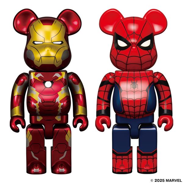 マーベル×ベアブリック『MARVEL STUDIOS / Happyくじ BE@RBRICK』が