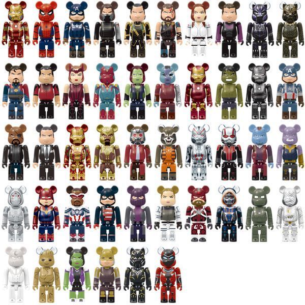 happyくじ MARVELマーベル ベアブリック セミコンプリートセット Amazon.co.jp: Happyくじ 一番くじ ハッピーくじ MARVEL X-MEN ベア