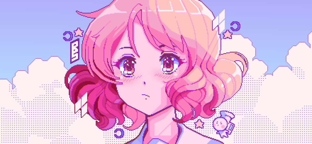 Que nostalgia, aunque ya tiene dos años este pixelart me sigue gustando mucho💝