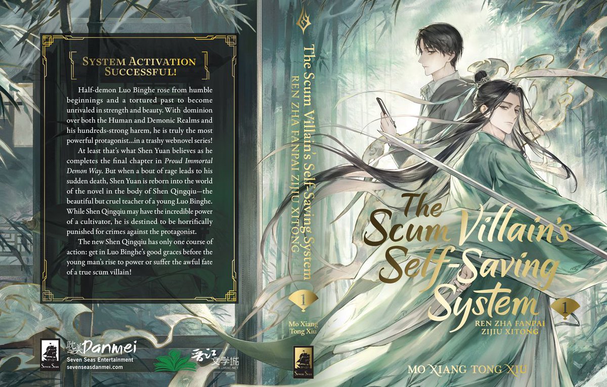 Seven Seas Entertainment (@gomanga) on Twitter photo Dust jackets, painted edges art: _cha201 (<a href="/cha_201_/">차</a>)
Board design: St (<a href="/akkaccel/">st.</a>)
Secret endpapers & box art: Bakuten (<a href="/baku_ten221/">麦天/Bakuten</a>)
Special thanks: <a href="/Velinxi/">Xiao Tong 🦋 ANYC N04</a>
The complete series in a limited, numbered hardcover box set, out Feb 2026—pre-order links below: Dust jackets, painted edges art: _cha201 (<a href="/cha_201_/">차</a>)
Board design: St (<a href="/akkaccel/">st.</a>)
Secret endpapers & box art: Bakuten (<a href="/baku_ten221/">麦天/Bakuten</a>)
Special thanks: <a href="/Velinxi/">Xiao Tong 🦋 ANYC N04</a>
The complete series in a limited, numbered hardcover box set, out Feb 2026—pre-order links below: