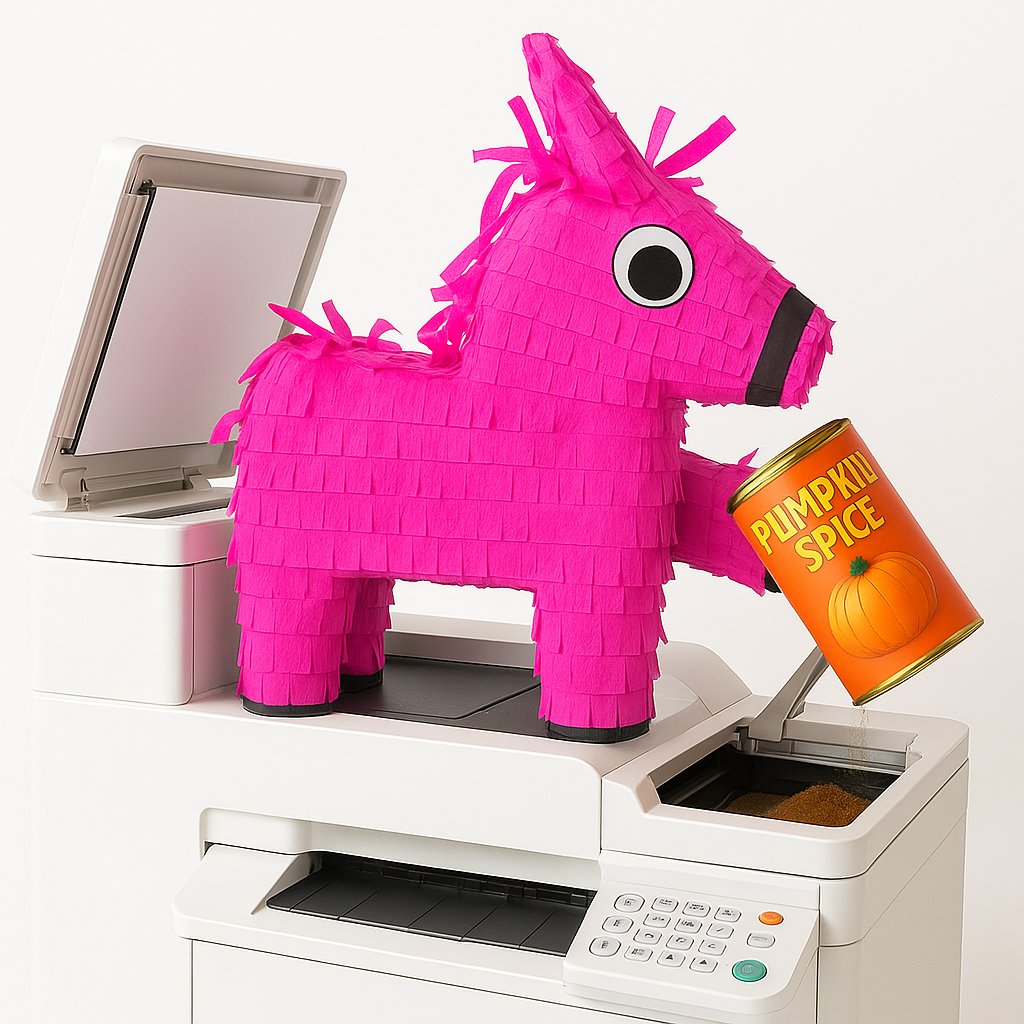 Pink Piñata (@waygroundpinata) on Twitter photo the label said "add toner" but it didnt specify WHICH KIND
anyway this is why <a href="/waygroundai/">Wayground (formerly Quizizz)</a> went digital 🎃🪅 the label said "add toner" but it didnt specify WHICH KIND
anyway this is why <a href="/waygroundai/">Wayground (formerly Quizizz)</a> went digital 🎃🪅