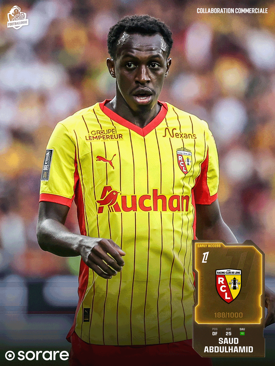 𝗦𝗔𝗨𝗗 𝗔𝗕𝗗𝗨𝗟𝗛𝗔𝗠𝗜𝗗 : 𝗩𝗢𝗨𝗦 𝗡𝗢𝗨𝗦 𝗟𝗘 𝗣𝗥𝗢𝗧𝗘́𝗚𝗘𝗭 𝗖𝗘𝗟𝗨𝗜-𝗖𝗜 ! 🔒 🇸🇦

Superbe entrée ce soir face à Brest :

↪ 76' Entrée en jeu (1-1)

⚽ 78' But de Guilavogui (2-1)

⚽ 92' But de Thomasson sur une 𝗣𝗔𝗦𝗦𝗘 𝗗 d'Abdulhamid (3-1)

Superbe moyenne