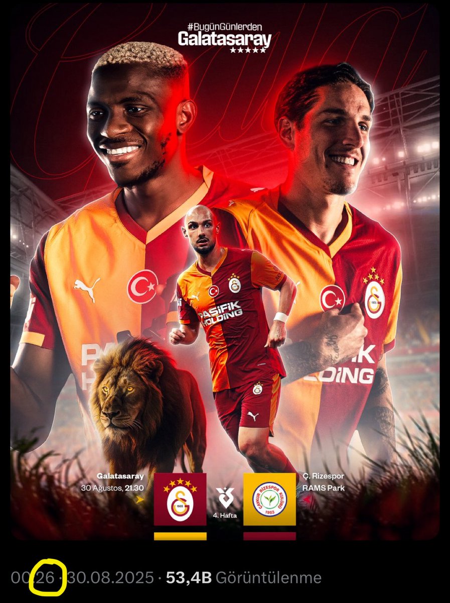 admin ilk defa maç günü paylaşımını geç yaptı ve yaptığı saatin dakikası donnarumma’nın yaşı…