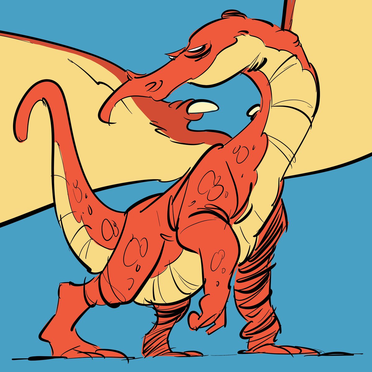 A dragon of fire

#dragon #fire #art #ink #comic #comics #illustration #drawing #digitalart #character #characters #characterdesign #cartoon