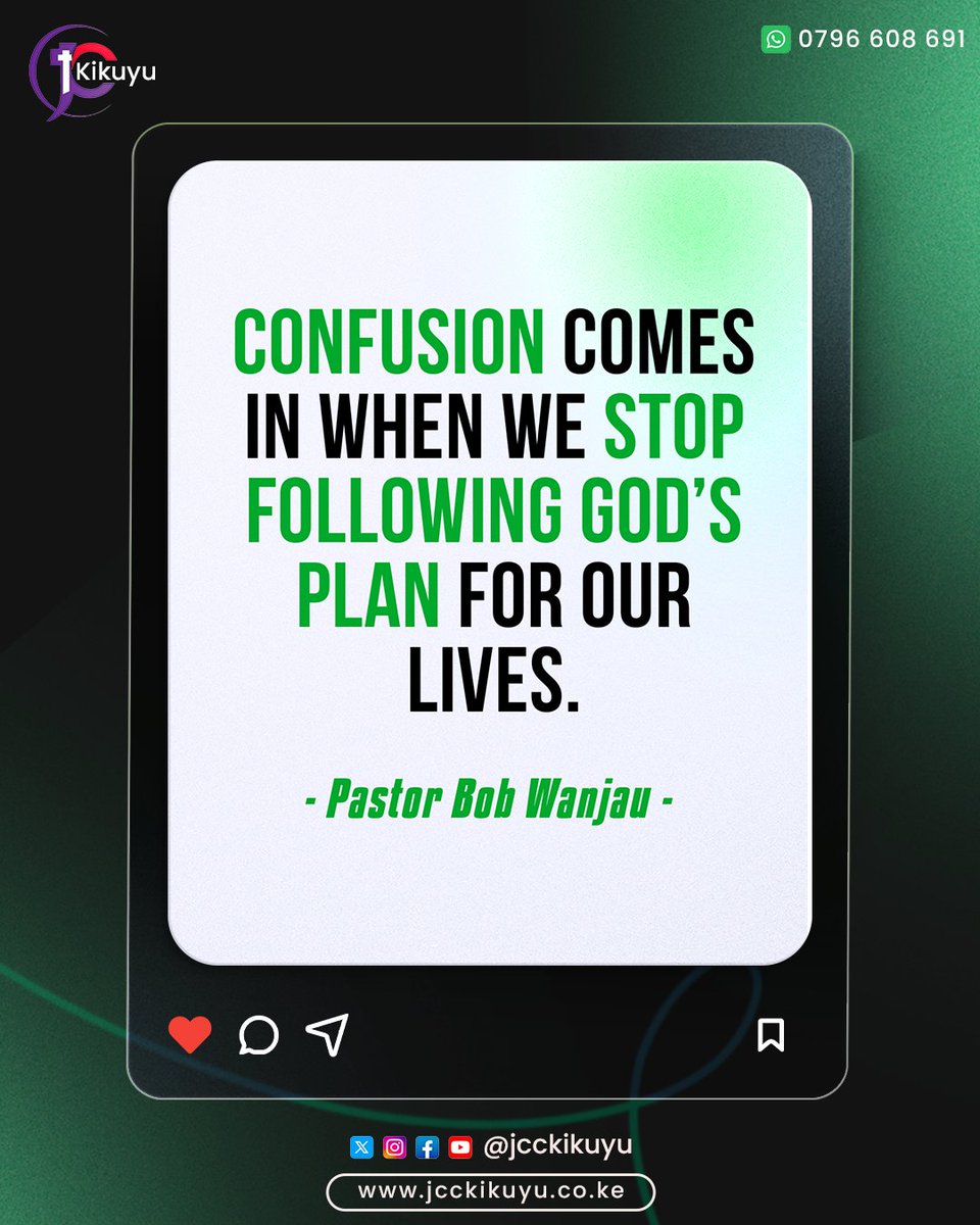 jcckikuyu's tweet image. Don&apos;t spend years of your life making mistakes while God can simply show you the shortest path to your destiny.

Jeremiah 10:23 [NLT]
I know, Lord, that our lives are not our own. We are not able to plan our own course.

#PlanOfGod #destiny