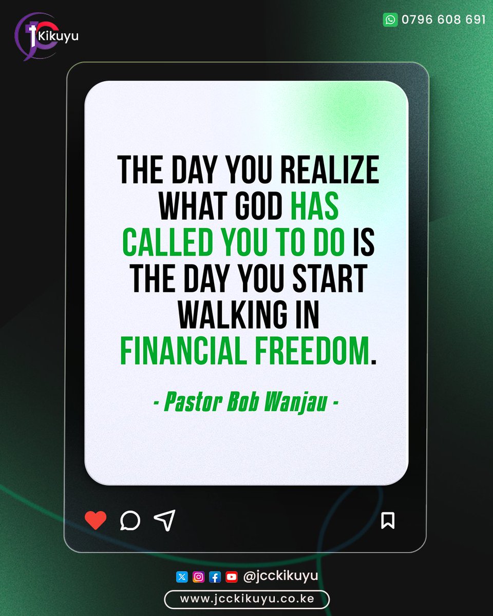 jcckikuyu's tweet image. Don&apos;t spend years of your life making mistakes while God can simply show you the shortest path to your destiny.

Jeremiah 10:23 [NLT]
I know, Lord, that our lives are not our own. We are not able to plan our own course.

#PlanOfGod #destiny