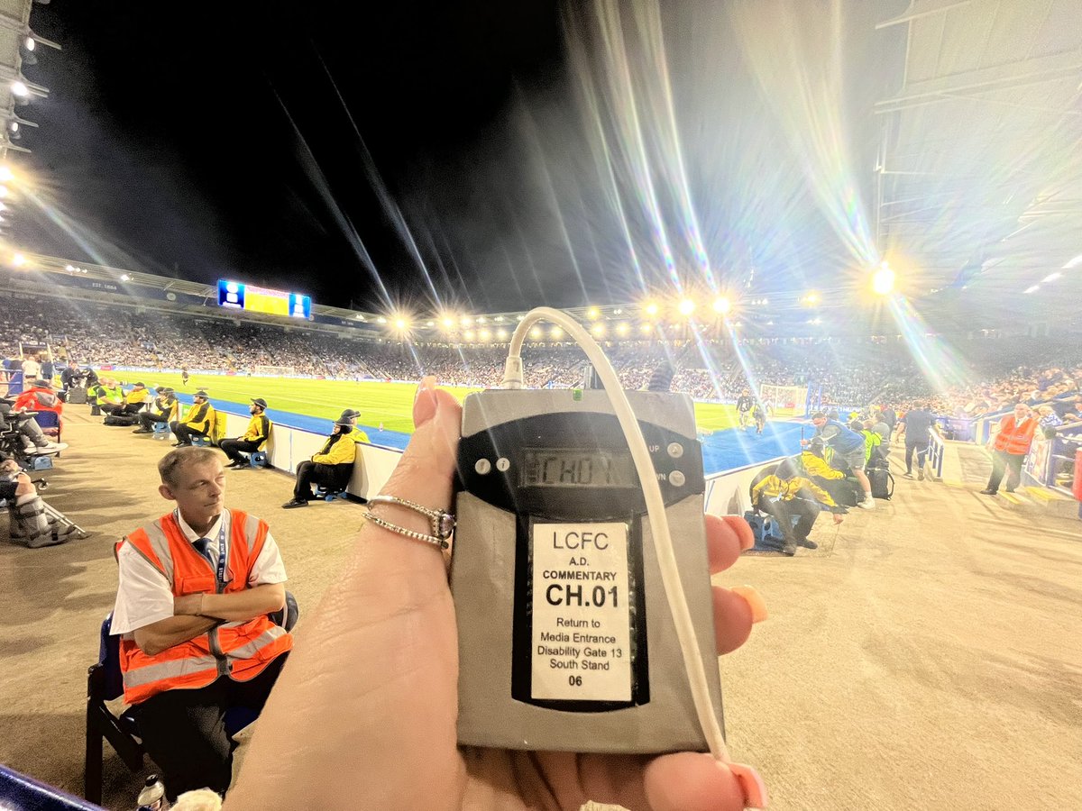 PhotographyLMP1's tweet image. Huge credit to @LCFC for their brilliant ADC service tonight 💙⚽️ From Anna arranging my device to staff support on the day, everything was seamless. The commentary never faltered &amp;amp; the team’s inclusivity was spot on 👏 #AccessibilityMatters #AudioDescription #disabilityawareness