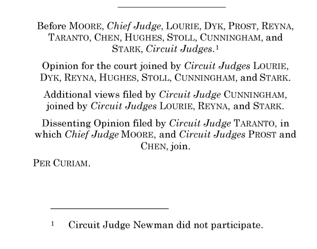 scotus_wire's tweet image. 🚨 In a 7-4 vote, the Federal Circuit has STRUCK DOWN most of President Trump's tarrifs, holding that he lacked the lawful authority to impose them.
