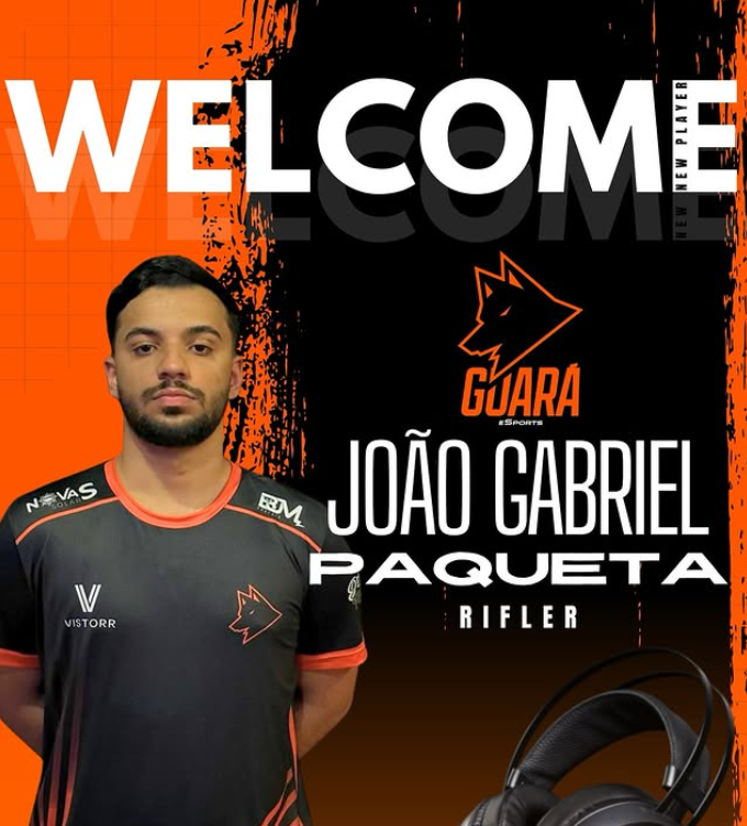 O <a href="/paquetacs/">paqueta</a>  já tá dando muita bala nos servidores, mas é sempre bom reforçar!

Bem-vindo à alcateia, Paquetá! 🦊👊

#GoGuará #GuaráEsports