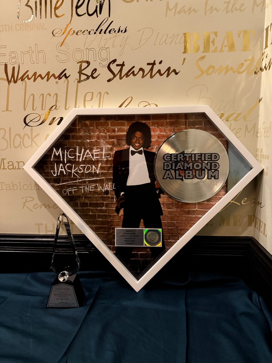 ‘Off The Wall’ has officially been certified Diamond by the RIAA! With timeless hits like “Don’t Stop ’Til You Get Enough” and “Rock with You,” it was the first album to generate four Top 10 singles on the Billboard Hot 100, setting a new standard for success. Revisit it and get