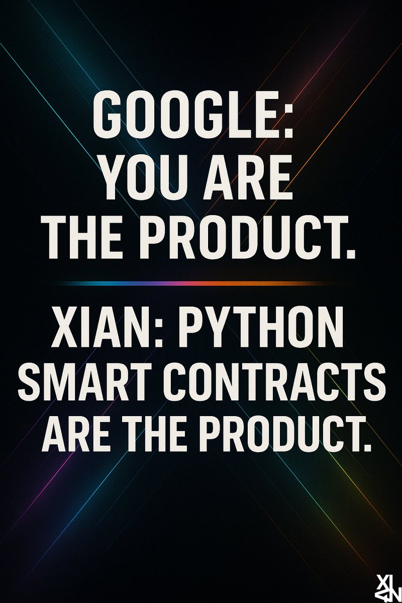 Google’s business model:
💰 Squeeze max profit
👀 Track everything you do
📊 Sell your data

Now they want to run your #blockchain with #GCUL by #Google 🤔
How does that square with the ethos of #decentralization?

Meanwhile #Xian had #Python smart contracts before GCUL. Open,