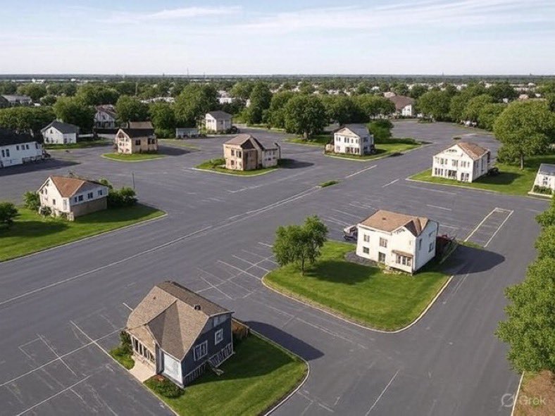 bankertobuilder's tweet image. Our new community just hit the market in Zanesville, OH.

Each house has 20+ parking spots for boats, RVs, ATVs and all their cousins to stay over during deer hunting season.

Houses start at $865k + $15,000/parking spot.

Pre-sold 90/100 homes. Only 10 left!