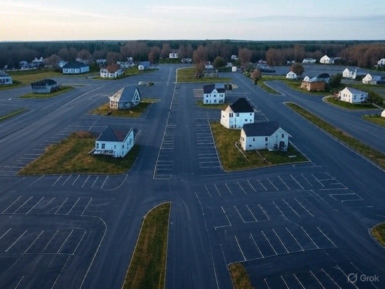 bankertobuilder's tweet image. Our new community just hit the market in Zanesville, OH.

Each house has 20+ parking spots for boats, RVs, ATVs and all their cousins to stay over during deer hunting season.

Houses start at $865k + $15,000/parking spot.

Pre-sold 90/100 homes. Only 10 left!