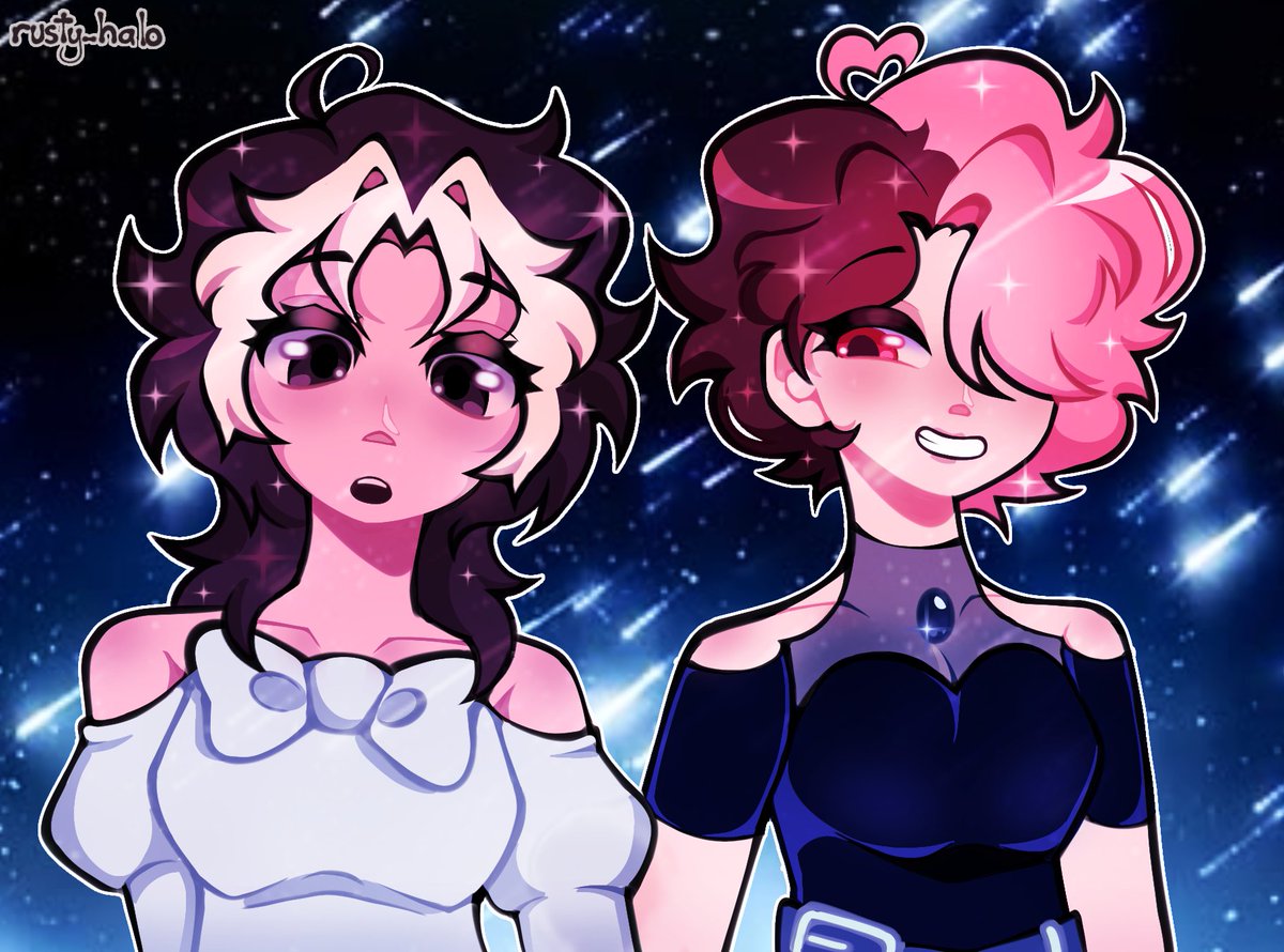 rvsty_halo's tweet photo. Yuri jumpscare...
(drew my oc's as mizisua)
โโโโโโโโโโโโโโโโโโโโโ
#ALNST #alienstage #vivinos #ocart #mizi #sua #mizisua #bailey #marcy #rustyhalo https://t.co/ULR05U6dfK