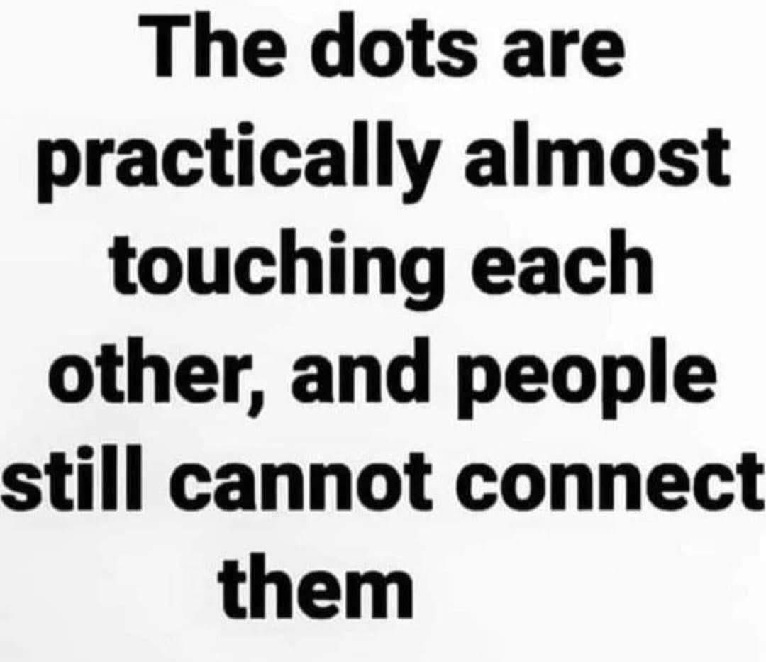 ❗️❗️ ... DOTS or CLOTS ...❓️❗️ ...