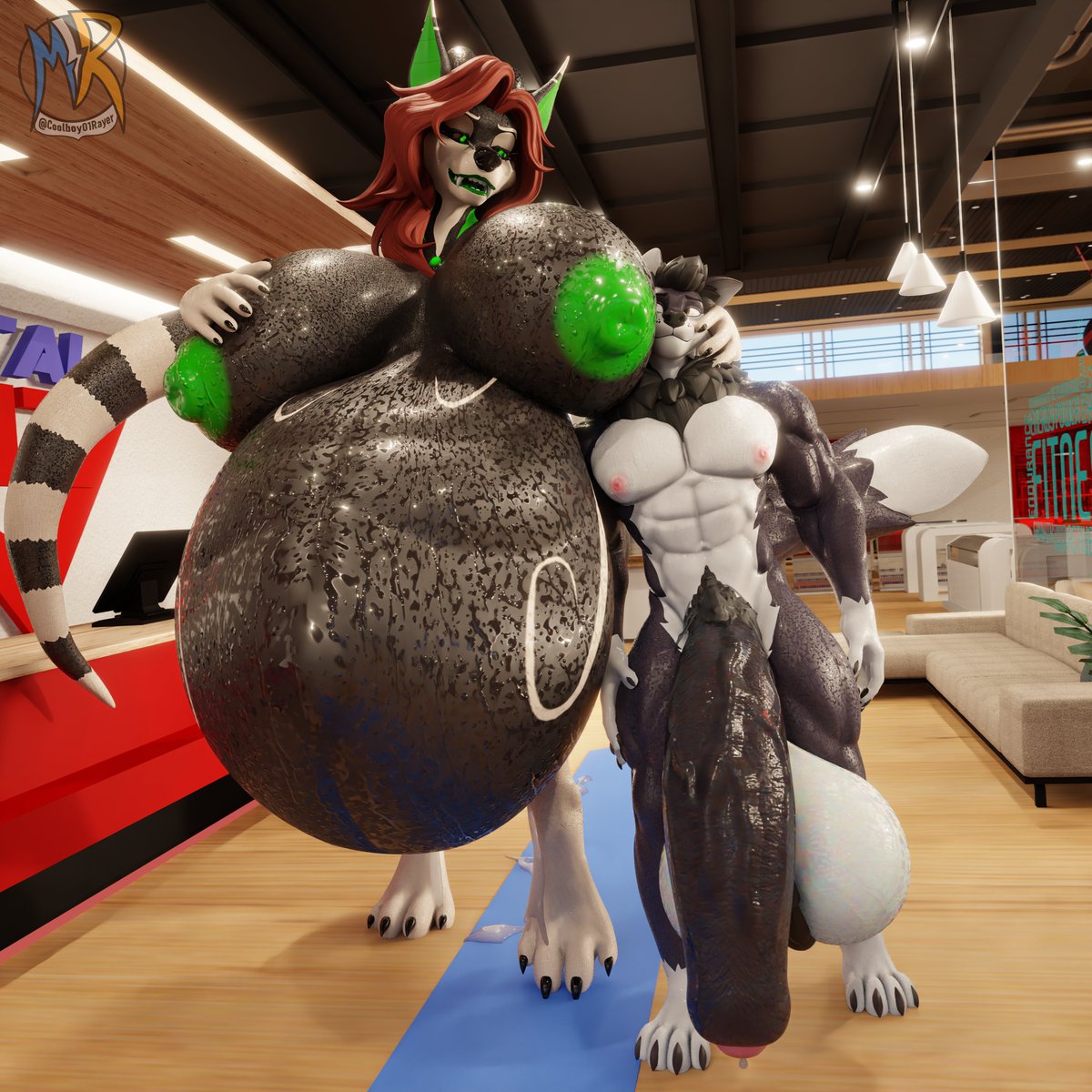 Some hot silliness with <a href="/StarwindAD/">Vinette After Hours</a>, and then some rough exercising. After all that, I doubt she minds the extra exercise of having to walk with the added weight of a few gallons inside her.

Models by <a href="/FluffyGlitch101/">FluffyGlitch🔞</a> and <a href="/Leothemodeler/">LEOdaModeler</a> 
Physics by me