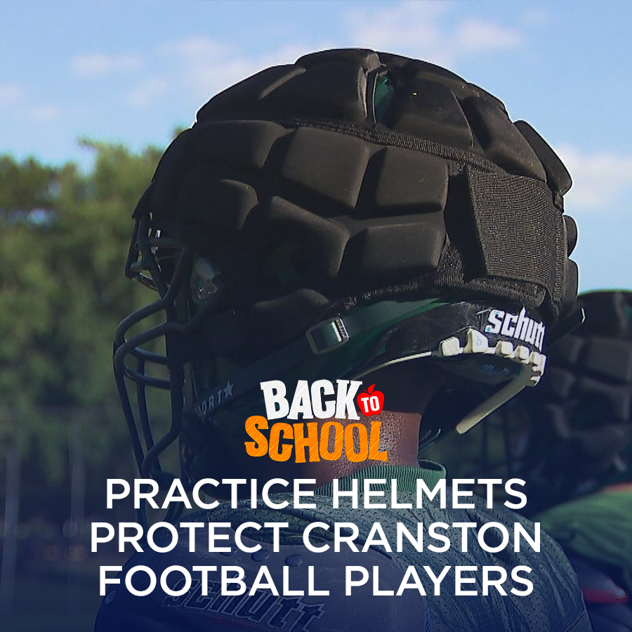 Cranston’s high school football teams just got a big win off the field. <a href="/BurnellKristin/">Kristin Burnell</a> headed to practice to talk to players about their new Guardian Caps, which help reduce the risk of head injuries: wpri.com/back-to-school…