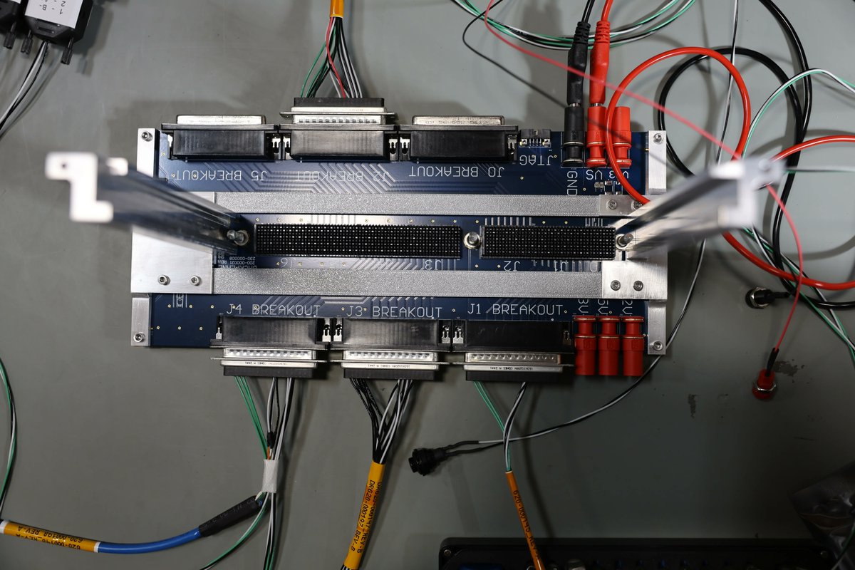Gotta love the hardware needed to insert a board into the backplane. It required 90 lbs of force....