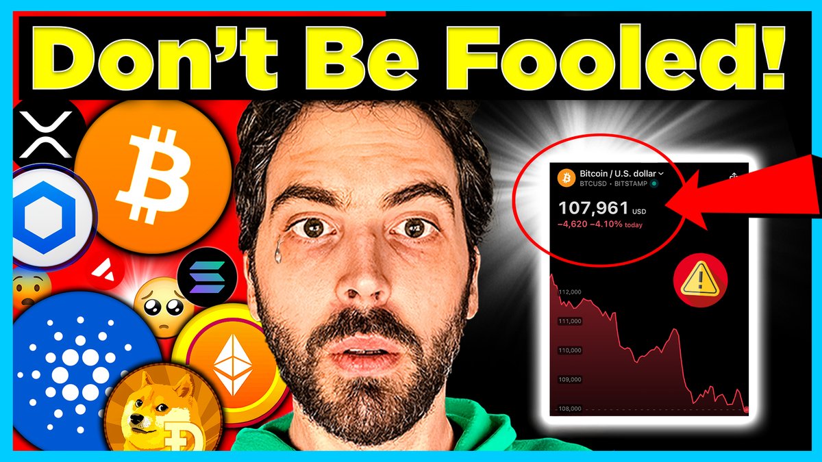 ⚠️ Crypto Holders - IT'S A TRAP!

$XRP $ETH $SOL

BITCOIN CRASHING DUE TO… 

Click HERE 👇 
>>> youtu.be/xr871ajW6yM