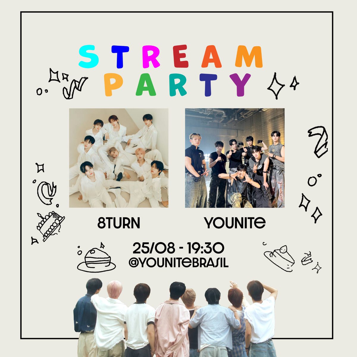 8TURN BRAZIL| ✨️ PARCERIAS ABERTAS ✨️ (@8turnbrazil) on Twitter photo 🎧💙| Achou que tinha acabado?? 🤭 Em 30 minutinhos vamos começar a nossa última stream party da semana! A playlist já já vai estar liberada pra todo mundo curtir juntinho
#8TURN #에잇턴 #エイトターン
#Electric_Heart
#8TURN_Electric_Heart
<a href="/YOUNITEBrasil/">YOUNITE Brasil 🇧🇷</a> 🎧💙| Achou que tinha acabado?? 🤭 Em 30 minutinhos vamos começar a nossa última stream party da semana! A playlist já já vai estar liberada pra todo mundo curtir juntinho
#8TURN #에잇턴 #エイトターン
#Electric_Heart
#8TURN_Electric_Heart
<a href="/YOUNITEBrasil/">YOUNITE Brasil 🇧🇷</a>