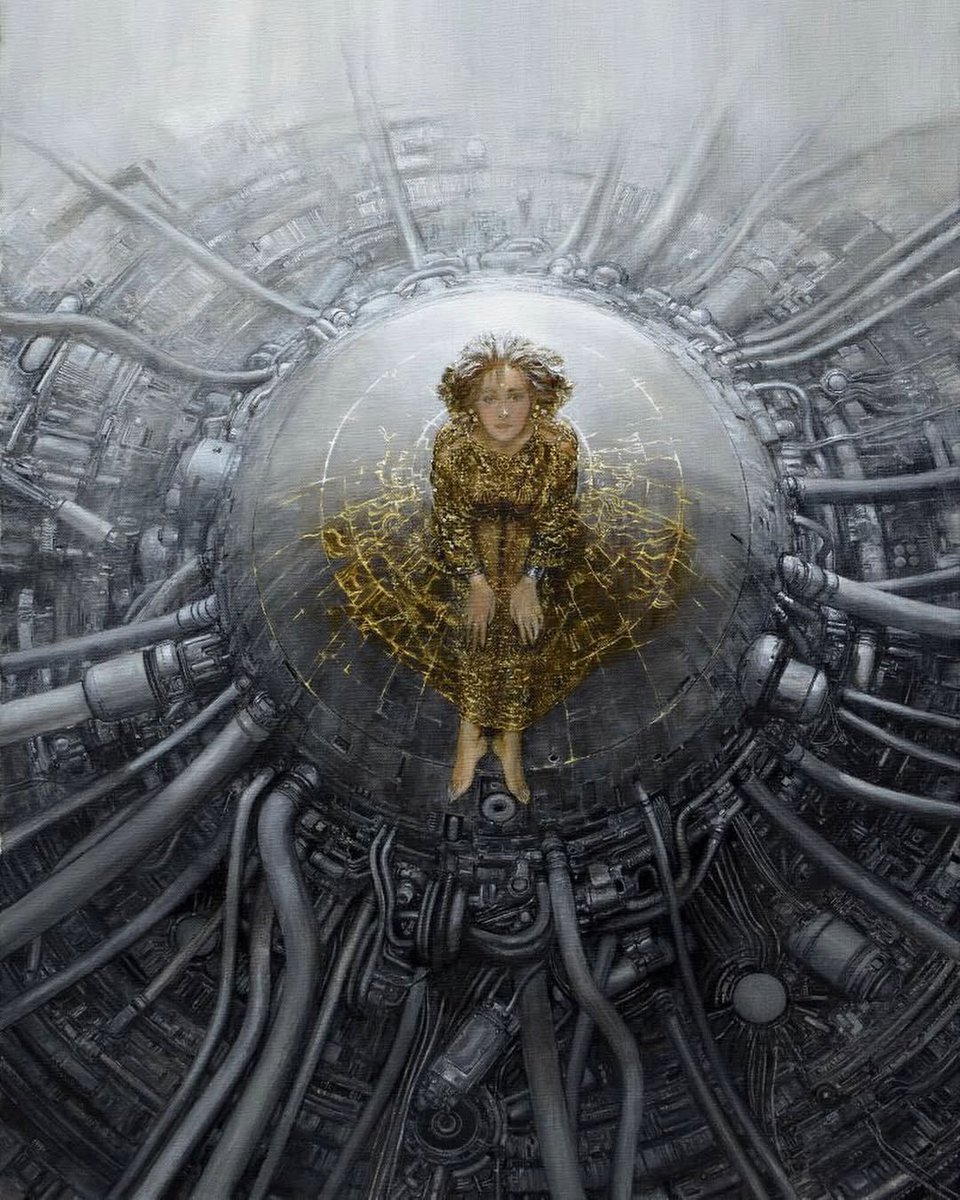 Paintings by Japanese artist Naoyuki Kato (born in 1952) 🇯🇵