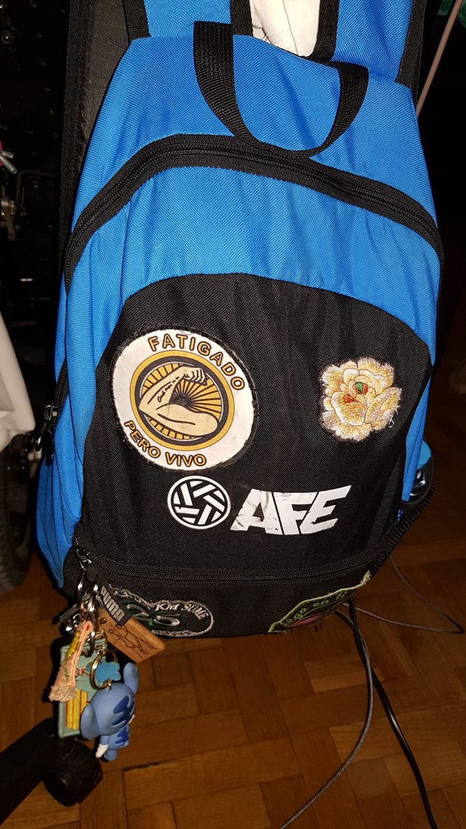 Desde hoy brilla una nueva estrella en el firmamento.
Marcos ya eres libre de la puta ELA, vuela alto, muy muy alto ahijado y amigo mío.
Siempre me acompaña una parte de ti en mi mochila.
Te quiero.
#rafagasalcielo
#fatigadoperovivo
#quecadakmsume
#BikersxlaELA