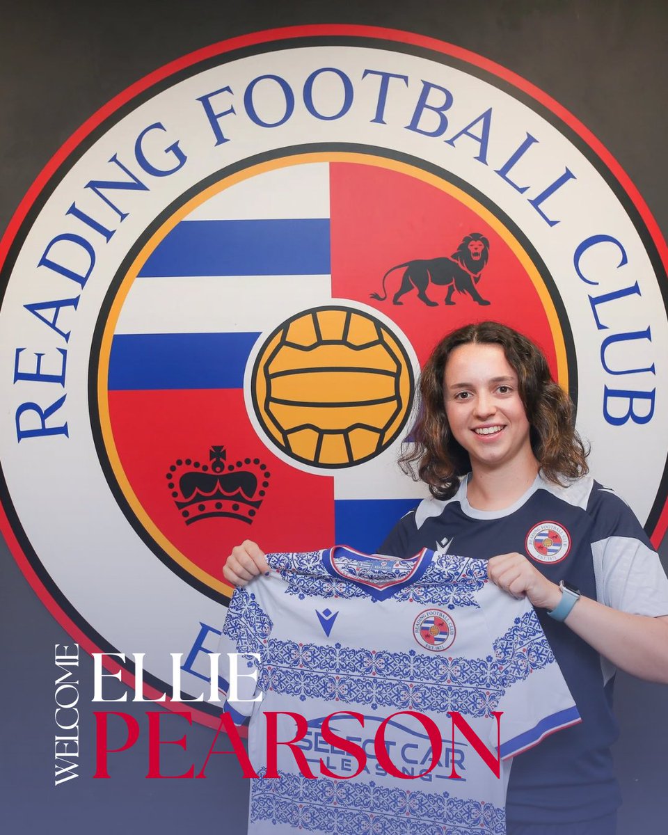 PEARSON IS A ROYAL 🙌

We are delighted to announce the signing of Ellie Pearson for the 2025/26 season! 💙

Welcome to Reading, Ellie! 👊