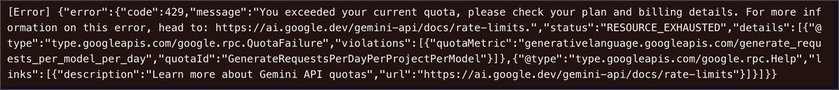 🚨SOS🚨: One of the iOS apps I built is getting viral and now am getting rate limited by <a href="/Google/">Google</a> 

<a href="/OfficialLoganK/">Logan Kilpatrick</a> can you please help me getting bumped to tier 2 at least from tier 1.

Can anyone please help?