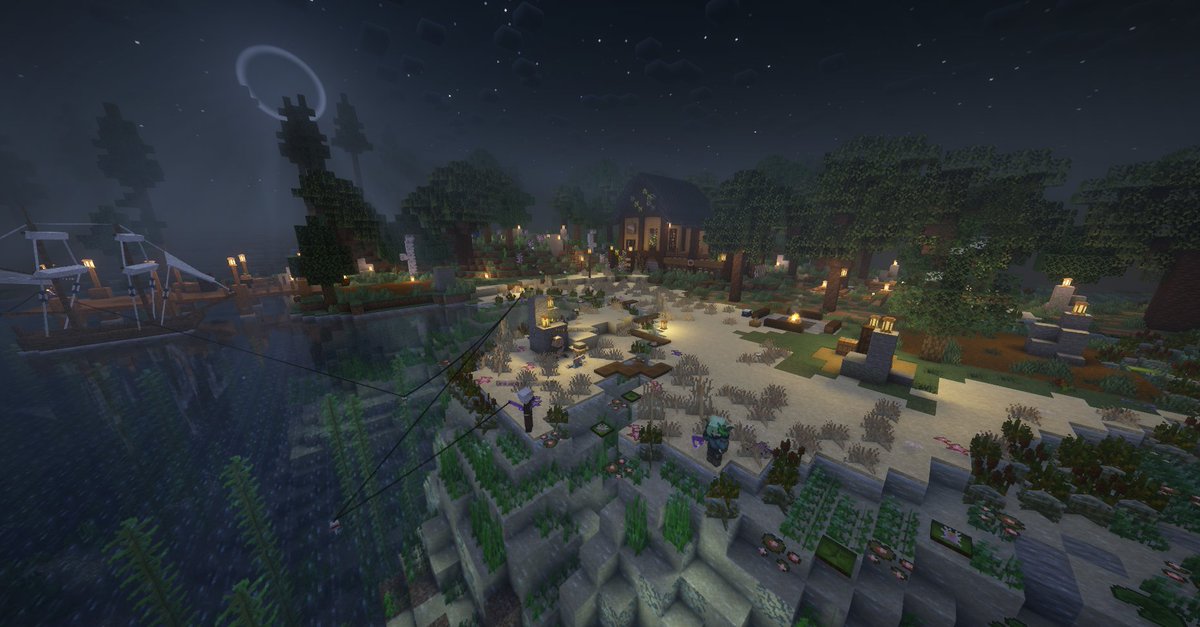 ChorionSMP's tweet image. The residents of ChorionSMP Take up some fishing in a little tournament hosted @gradientx__ 

Some friendly competition away from the angst and lore might do them all very well!!