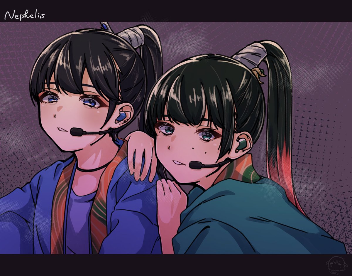 2人の身の預け方の違いがいいよねという話をしたくて描きました
ディレイ配信を全人類見てください
#harmoe
#ハルモエライブ4