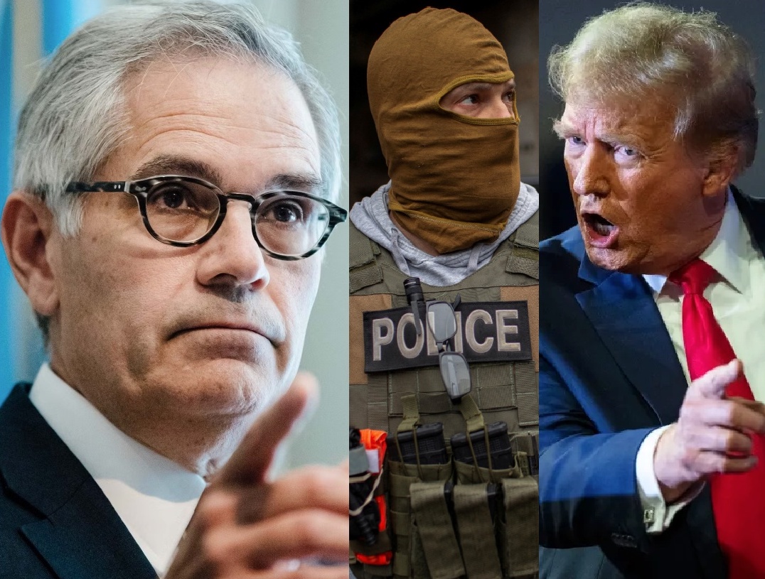 BREAKING: Philadelphia's superstar Democratic District Attorney Larry Krasner lays out a brilliant playbook for arresting and prosecuting Donald Trump's fascist ICE agents and troops as the MAGA crackdowns spiral out of control.

This plan even undermines the presidential