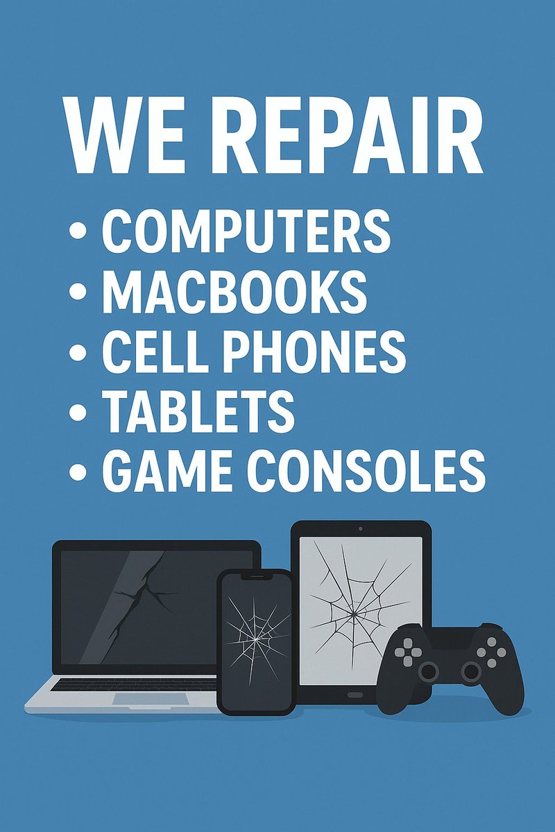 CompDoctors1's tweet image. Computer Doctors Repairs all Smartphones LCDs, battery and back glass and more. Repair all MacBook Air, MacBook Pro, iMac Screen, Battery and Much More. Laptop, Desktop, All in One Repair.
Call Today (817) 561-6800